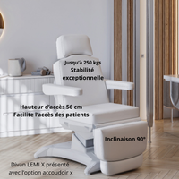 Divan d'examen électrique 4 moteurs LEMI X