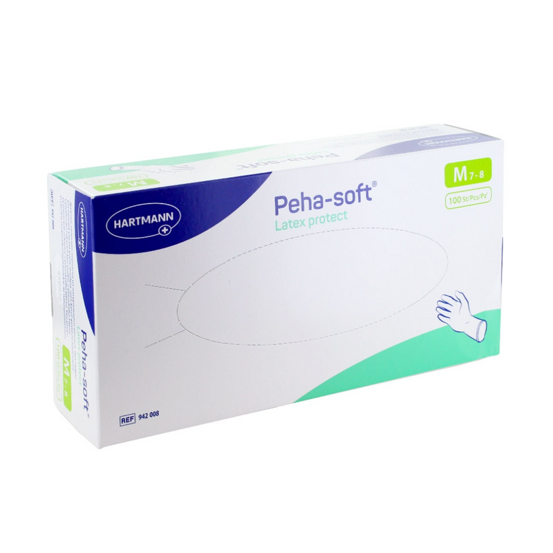 Gant d'examen en latex non poudrés Peha Soft Protect HARTMANN
