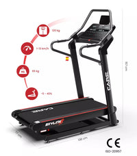 Tapis de course 13kmh et inclinaison 40% SKYLINK CARE
