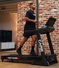 Tapis de course 22 km/h Fast Runner SP connecté - CARE