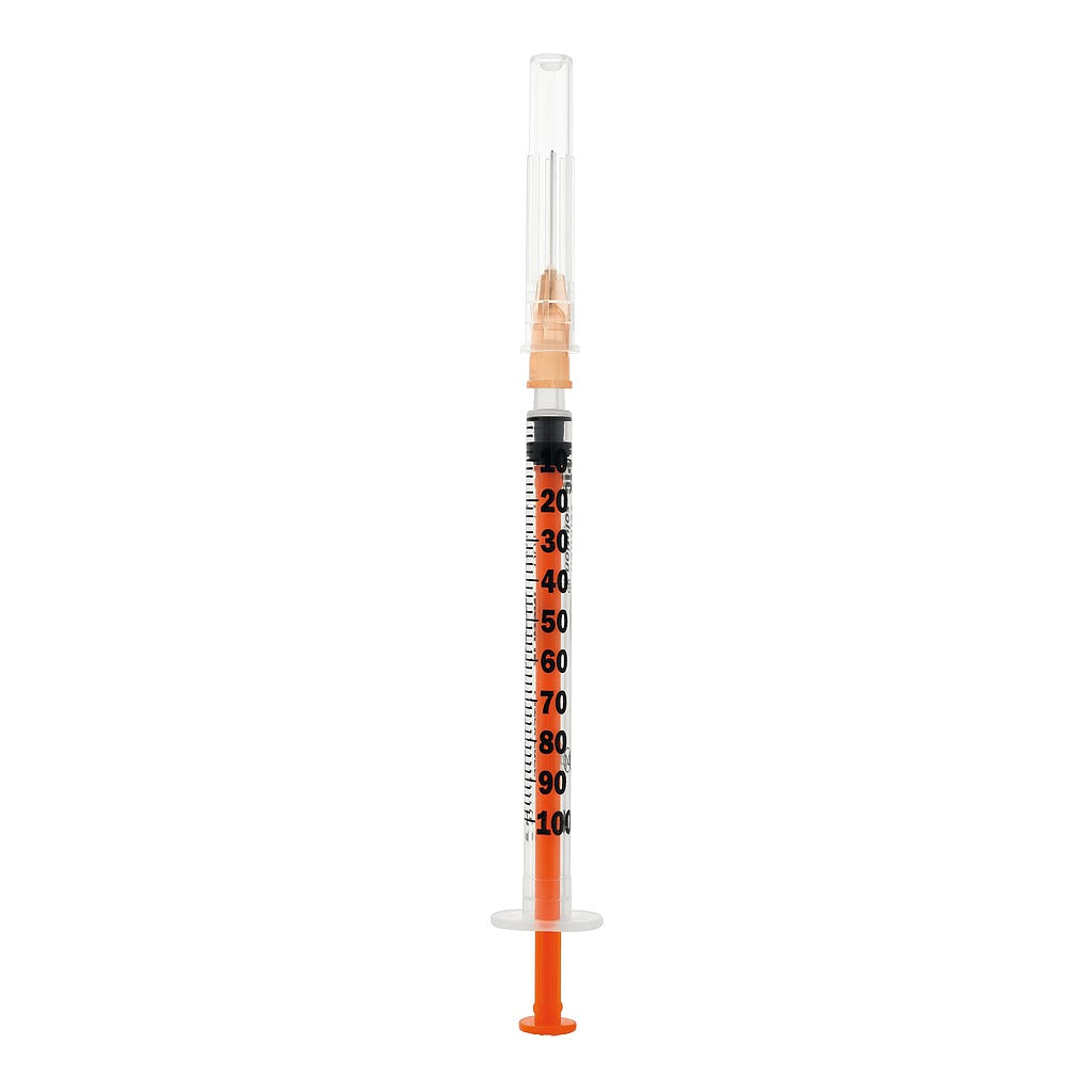 Seringues à insuline Insumed avec loupe grossissante