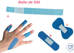 Pansements détectables