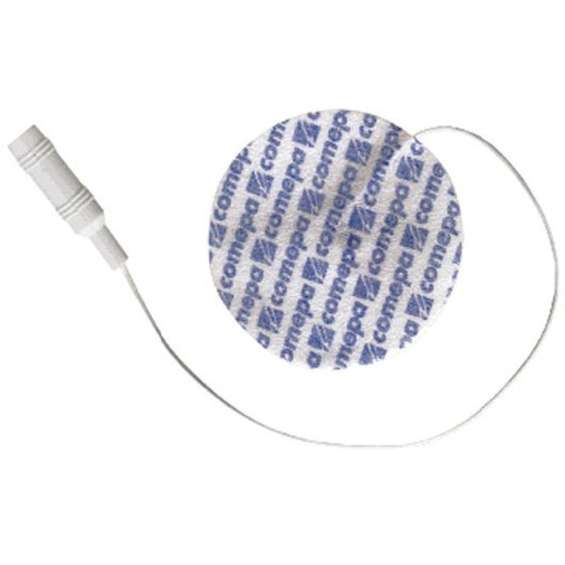 Electrode ECG Comepa 4,5cm - Ronde sèche pré-cablée - lot de 300