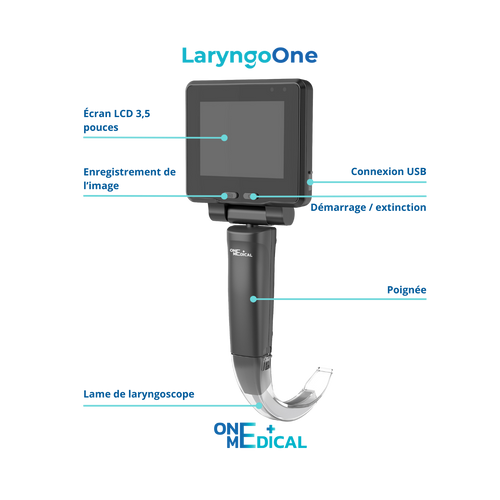 Laryngoscope vidéo LaryngoOne - One Medical