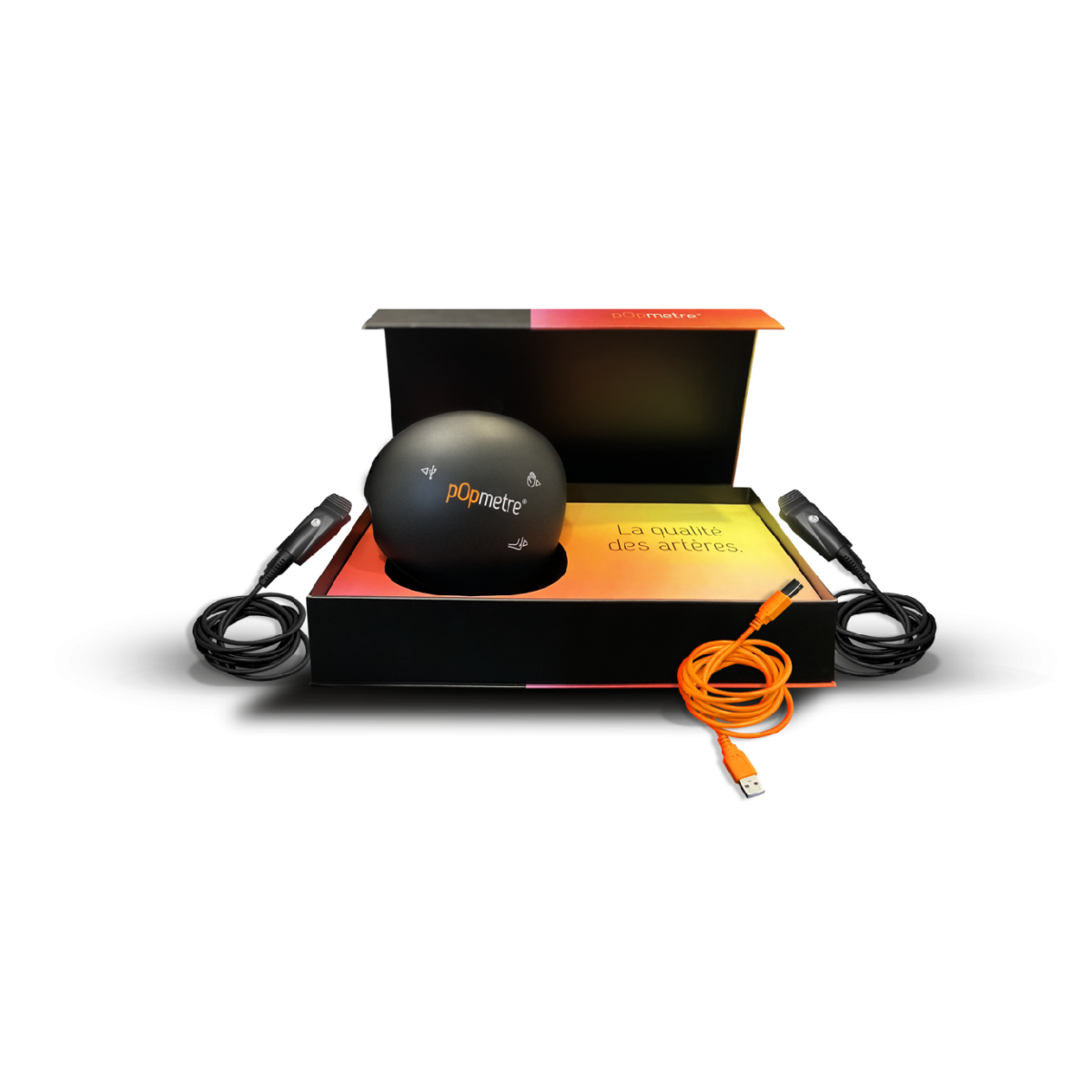 Appareil de mesure du risque cardiovasculaire pOpmètre®
