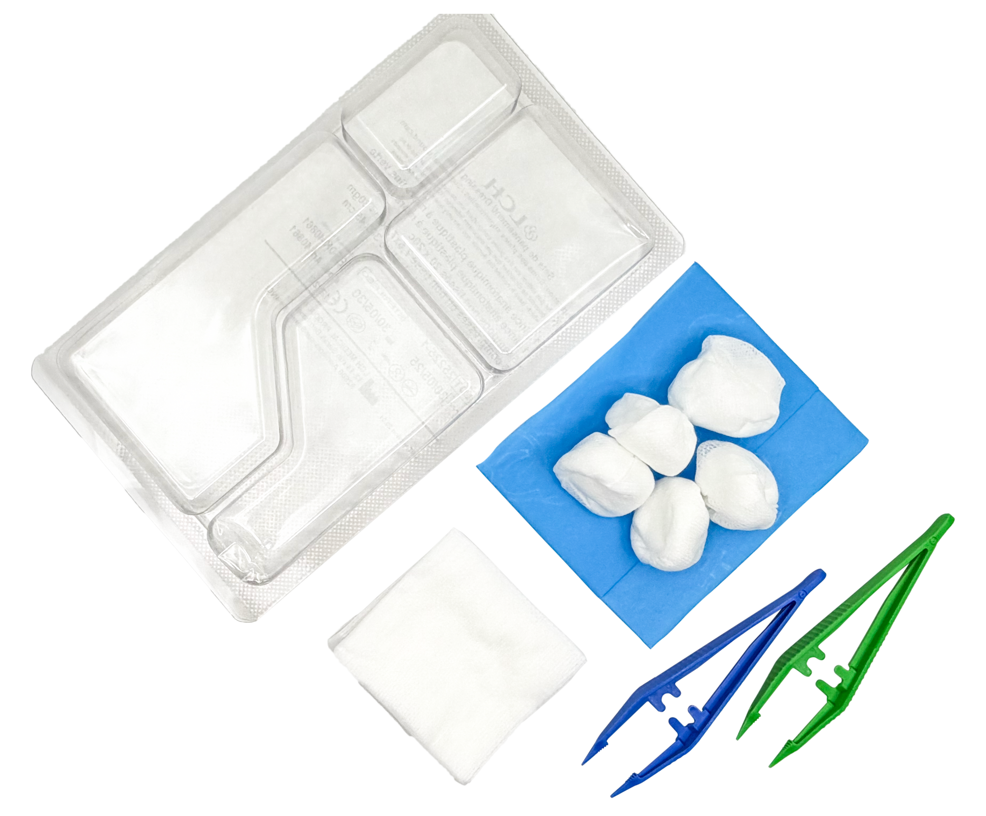 Set de pansement avec champ de soin LCH