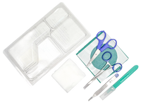 Set de biopsie avec bistouri et instruments de prélèvement – Carton de 5 sets