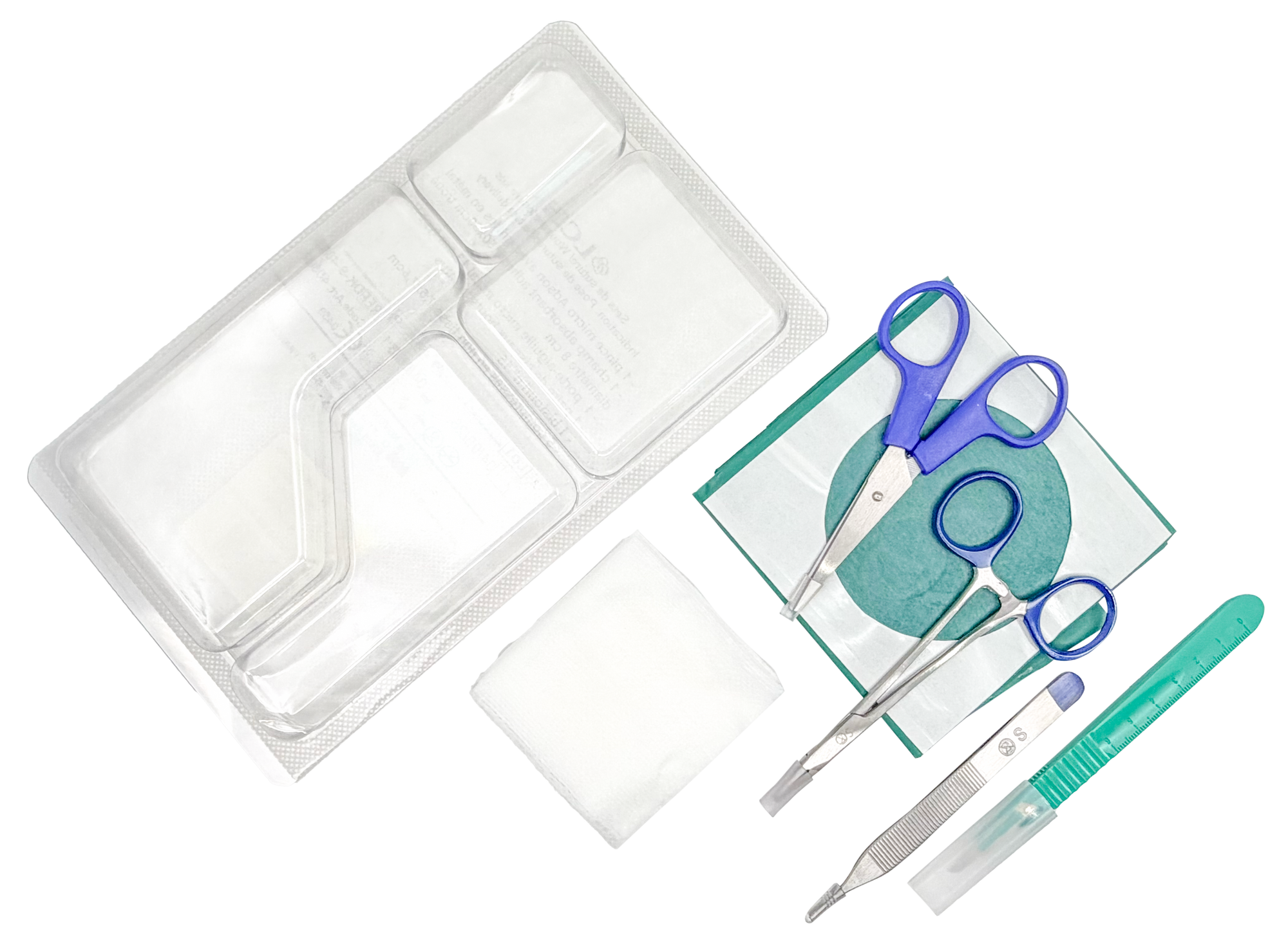 Set de biopsie avec bistouri et instruments de prélèvement – Carton de 5 sets