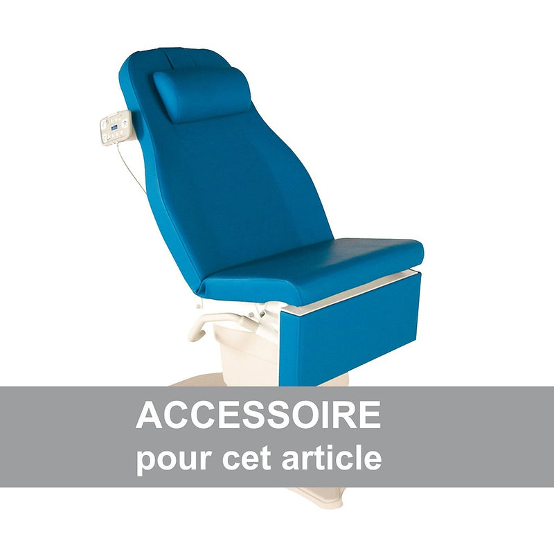 Option inclinaison assise électrique à 15° (tilt Gynéco)