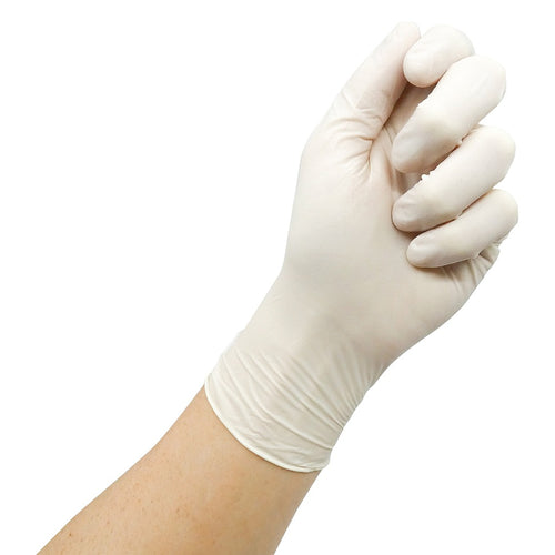 Gants d'examen en nitrile non poudrés Nitriskin LCH - Blanc