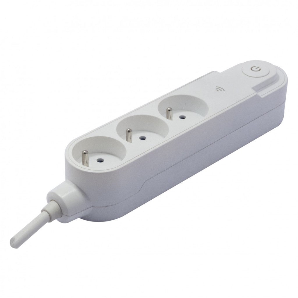 Multiprise Wifi 3 x16A 1.5 m - Blanc - Chacon