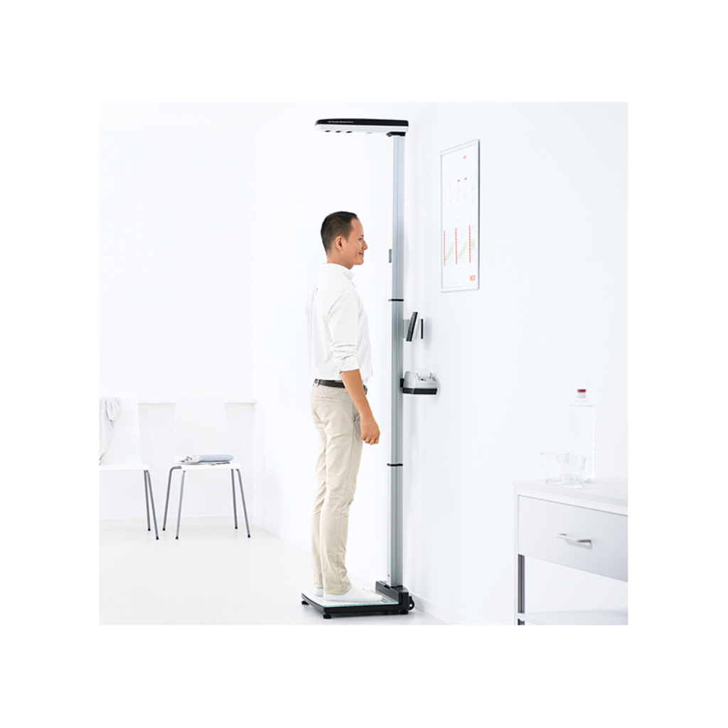 Station de mesure Seca 287 à ultrasons avec assistance vocale