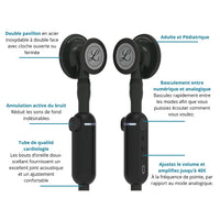 Stéthoscope numérique 3M™ Littmann CORE DIGITAL