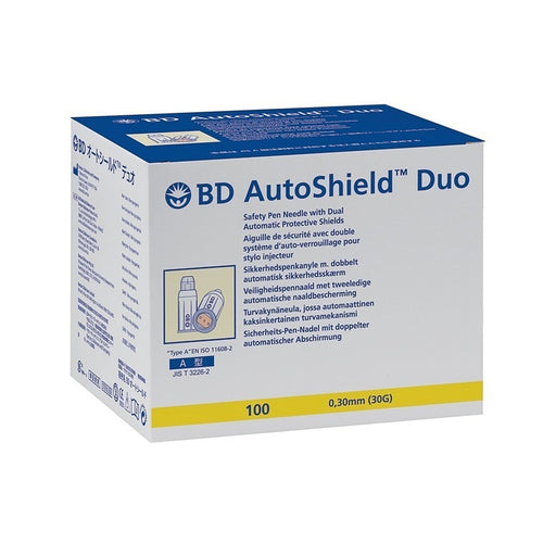 Aiguille BD AutoShield pour stylo à insuline 8mm