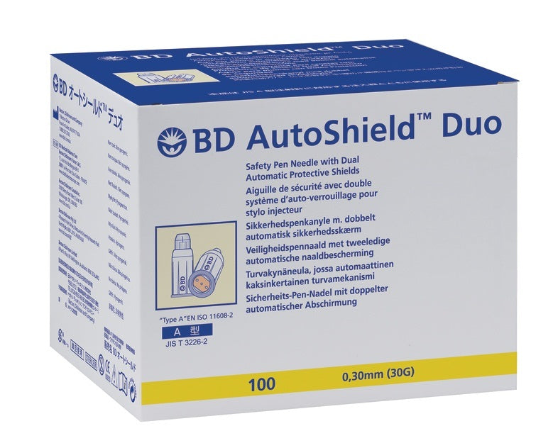 Aiguille BD AutoShield 5mm pour stylo à insuline