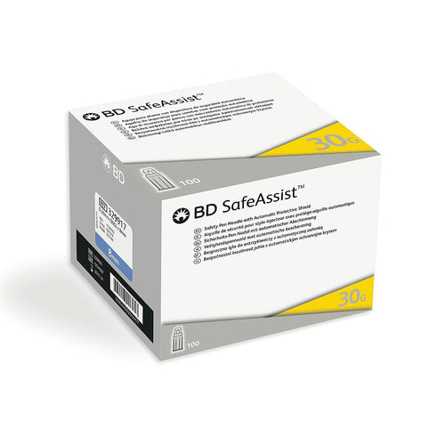 Aiguille BD SafeAssist 8mm pour stylo à Insuline