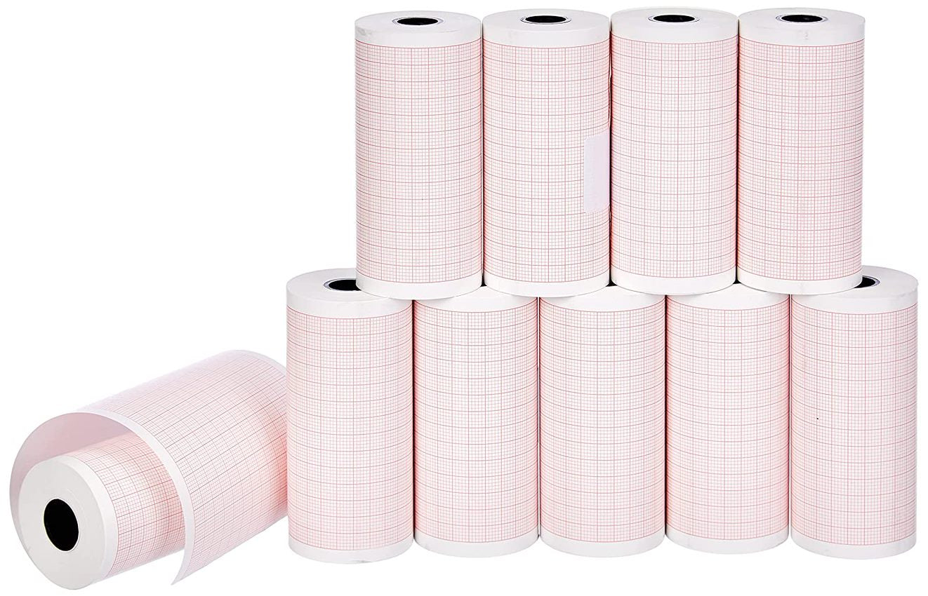 Papier ECG Quadrillé 50 mm x 20 m - 20 rouleaux