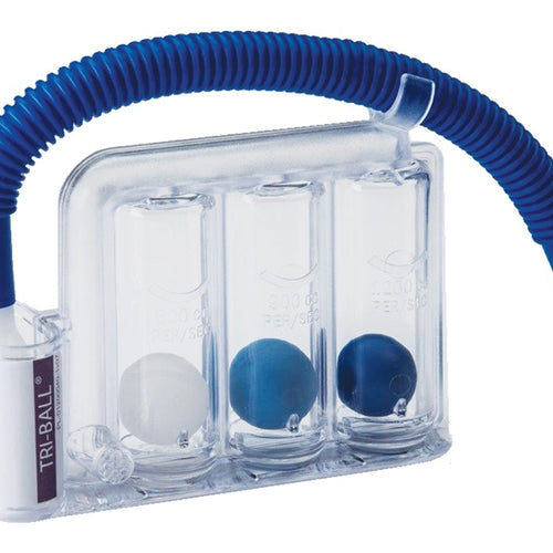 Spiromètre débitmétrique d'entraînement TRI-BALL