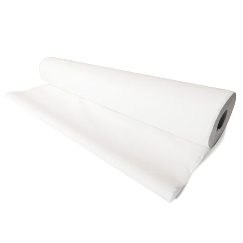 Drap d'examen gaufré grande largeur - 67 x 34cm - Carton de 6 rouleaux