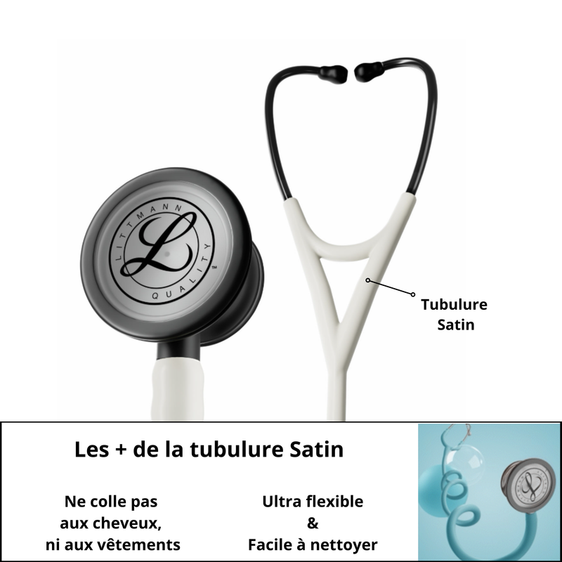Stéthoscope Littmann® Cardiology IV™ - Tubulure Satin
