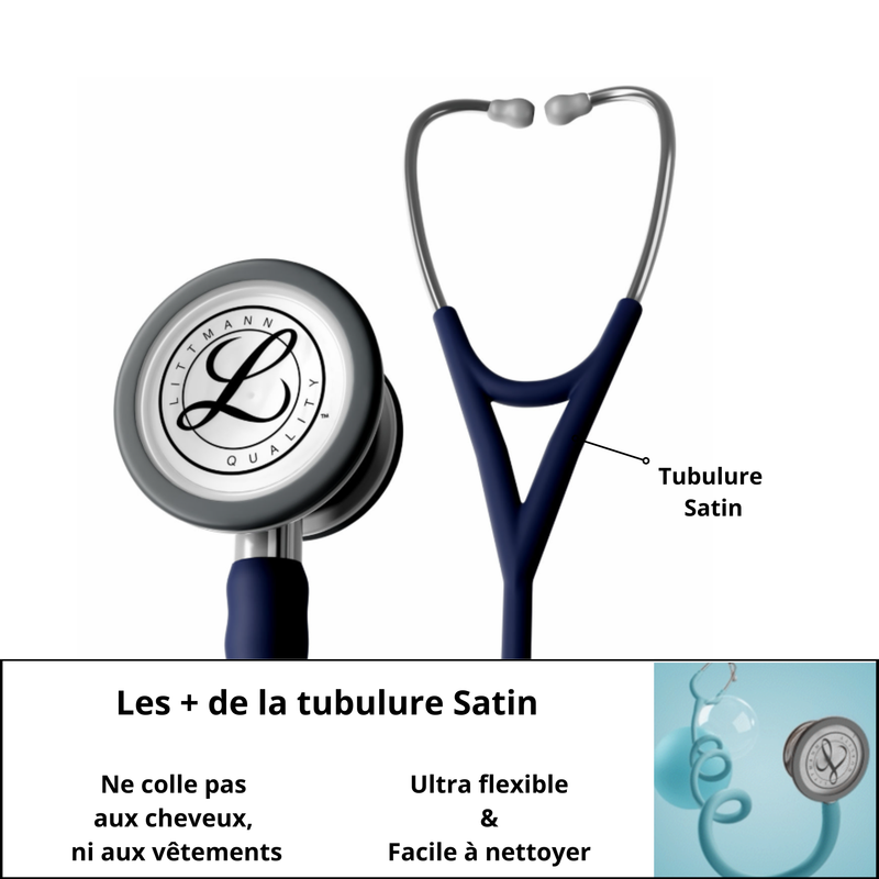Stéthoscope Littmann® Cardiology IV™ - Tubulure Satin