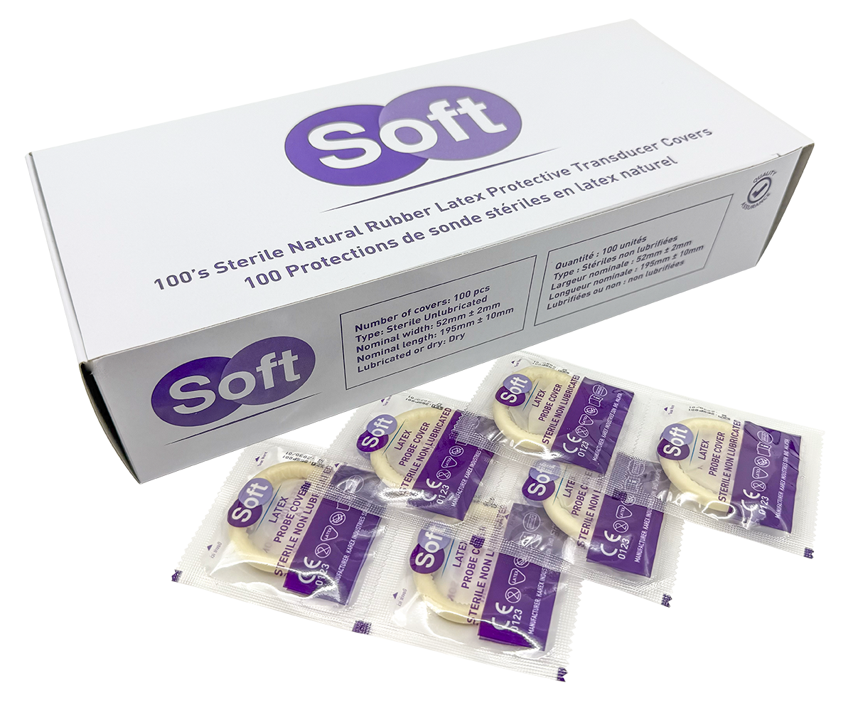 Protection de sondes stérile, latex, non lubrifiée - Boîte de 100