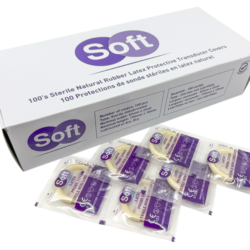 Protection de sondes stérile, latex, non lubrifiée - Boîte de 100