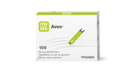 Bandelettes pour lecteur de glycémie Aveo™ MyLife - Boite de 100
