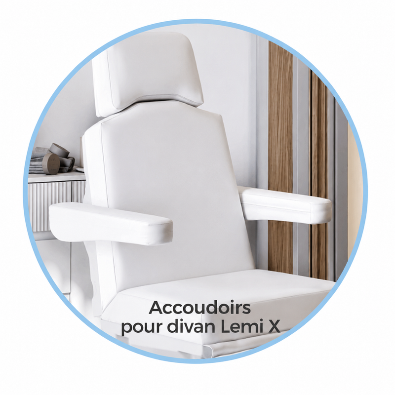 Paire d'accoudoirs pour divan LEMI X