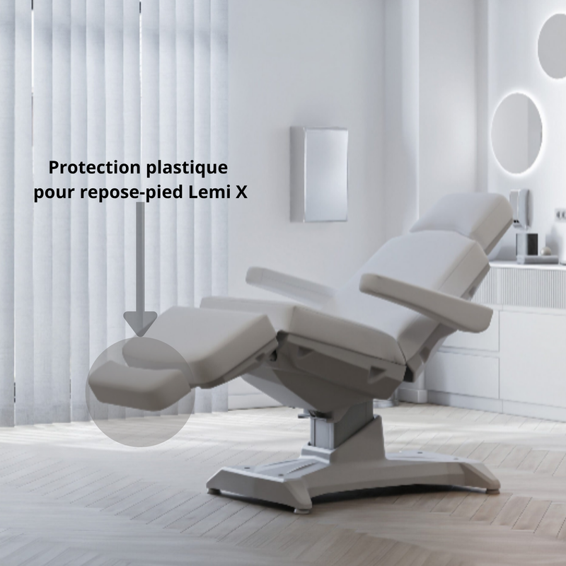 Protection plastique pieds pour divan LEMI X