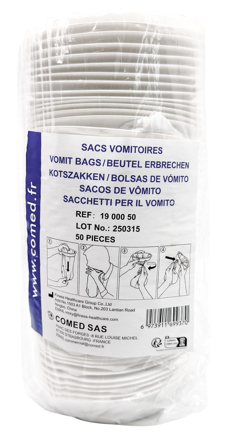 Sac vomitoire - Pack de 50