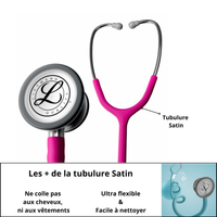 Stéthoscope 3M™ Littmann® Classic III™ - Tubulure Satin