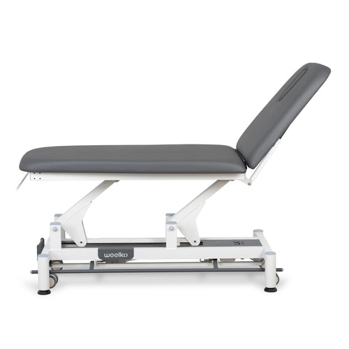 Table de massage électrique 2 plans CORE, proclive - déclive, roues et cadre de commande