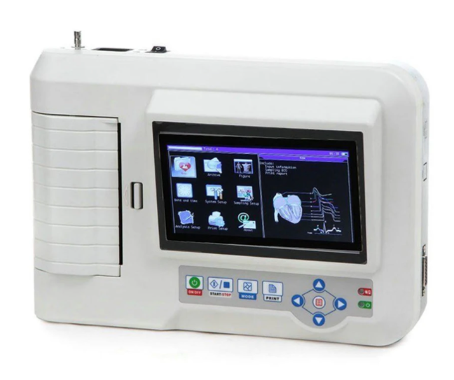 ECG 12 dérivations 6 pistes 600G Contec