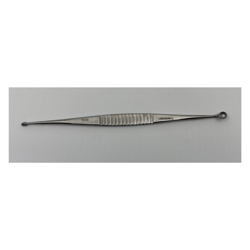 Tire comédon Unna double trou 140mm inox