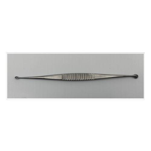 Tire comédon Unna double trou 140mm inox