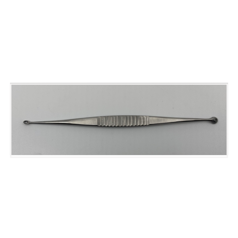 Tire comédon Unna double trou 140mm inox