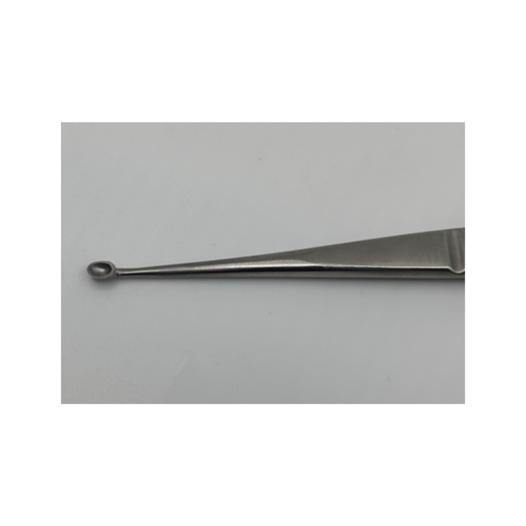 Tire comédon Unna double trou 140mm inox