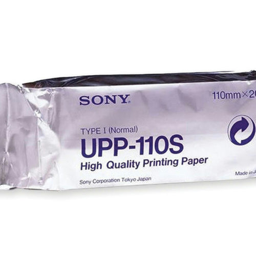 Papier thermique noir et blanc Sony UPP-110S 110mmx20m