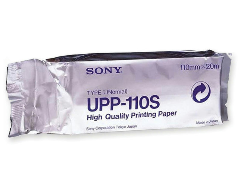 Papier thermique noir et blanc Sony UPP-110S 110mmx20m