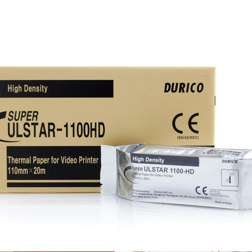 Papier thermique noir et blanc compatible Sony UPP-110HD 110mmx20m