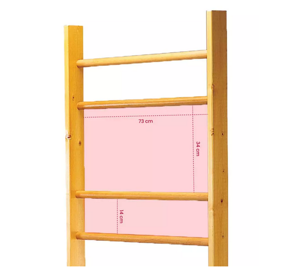 Espalier en bois 11 Barreaux - CARE