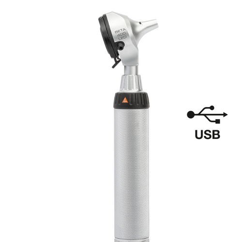 Trousse Otoscope Beta 400 à Fibre Optique LED poignée rechargeable