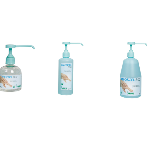 Gel hydroalcoolique peaux sensibles Aniosgel 800