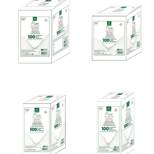 Compresses de gaze non stériles - Sachet de 100 - LCH