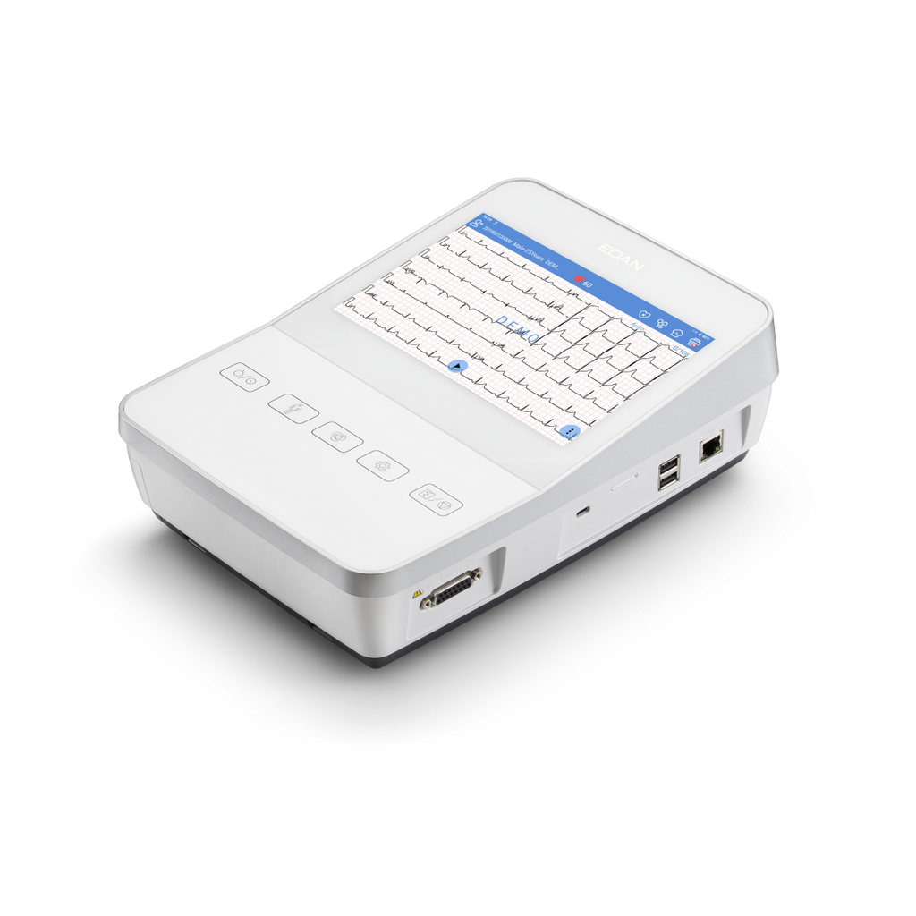 ECG EDAN SE-1200 Pro 12 pistes, tactile avec imprimante