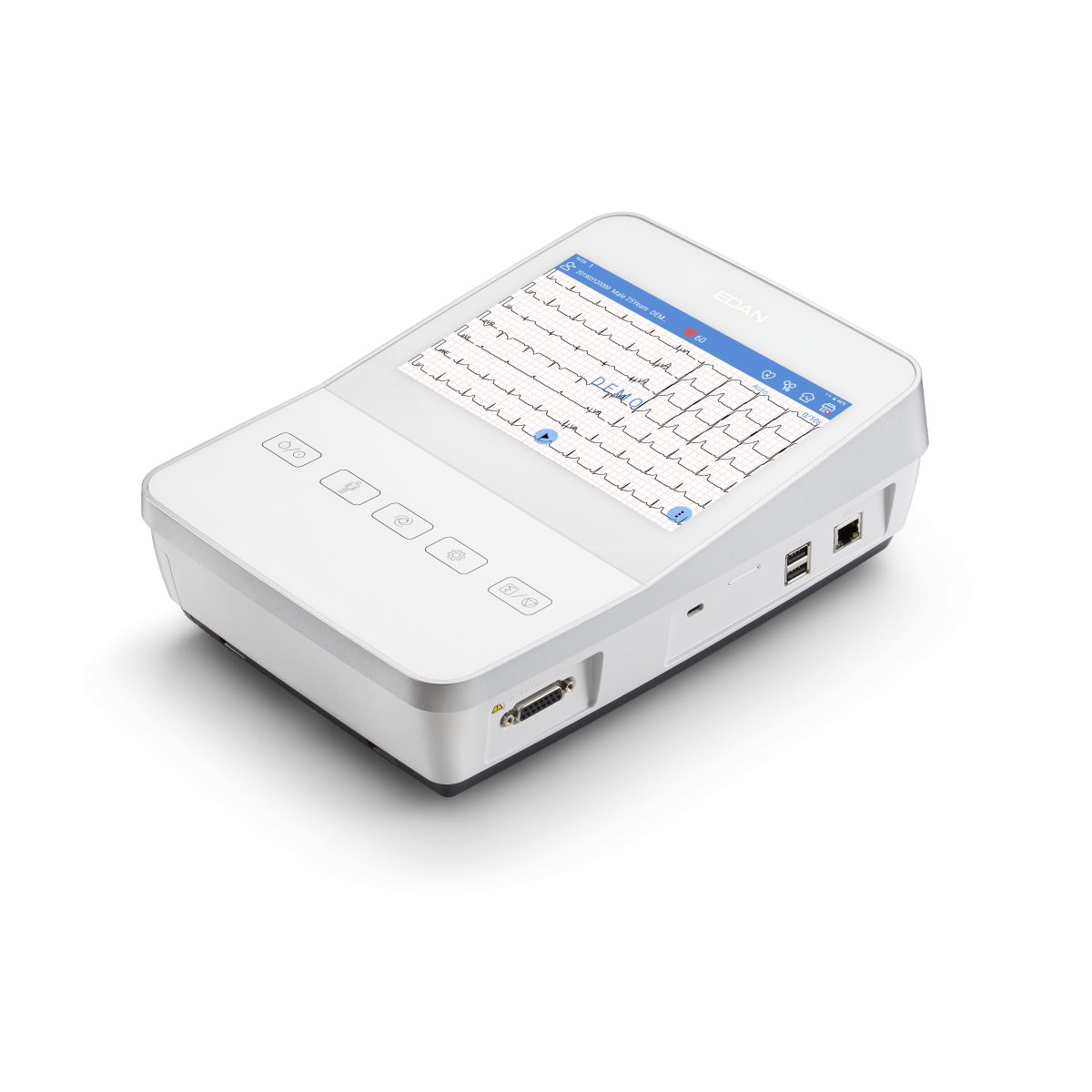 ECG EDAN SE-1200 Pro 12 pistes, tactile avec imprimante