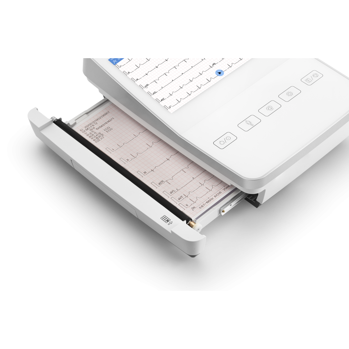ECG EDAN SE-1200 Pro 12 pistes, tactile avec imprimante