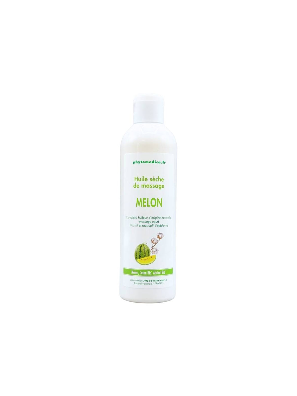 Huile sèche massage Melon - Flacon de 250 ml