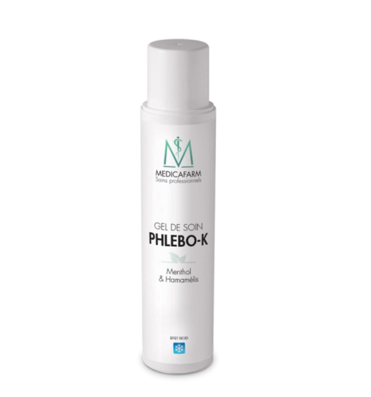 Gel de soin 250ml Effet froid Phlebo-K - MEDICAFARM